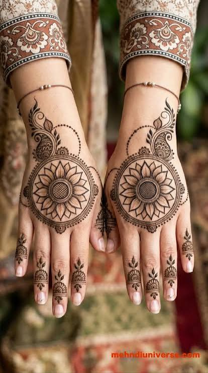 Indo Western Mehndi
