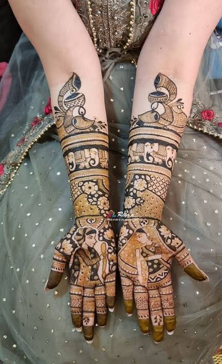 Traditional Bridal Mehndi